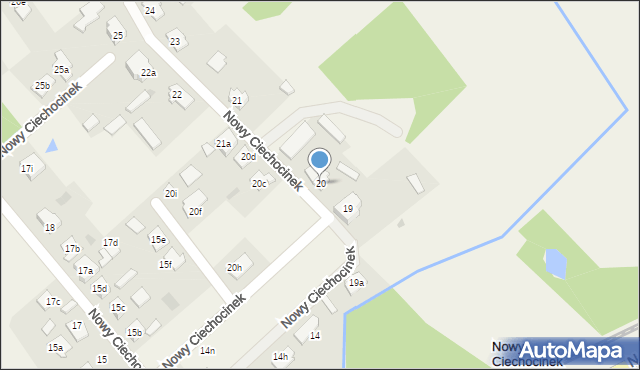 Nowy Ciechocinek, Nowy Ciechocinek, 20, mapa Nowy Ciechocinek