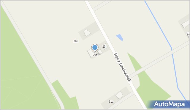 Nowy Ciechocinek, Nowy Ciechocinek, 29a, mapa Nowy Ciechocinek