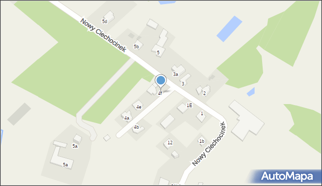 Nowy Ciechocinek, Nowy Ciechocinek, 4f, mapa Nowy Ciechocinek