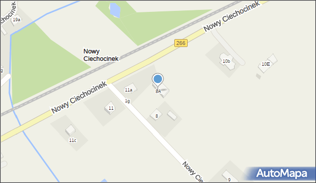 Nowy Ciechocinek, Nowy Ciechocinek, 8A, mapa Nowy Ciechocinek
