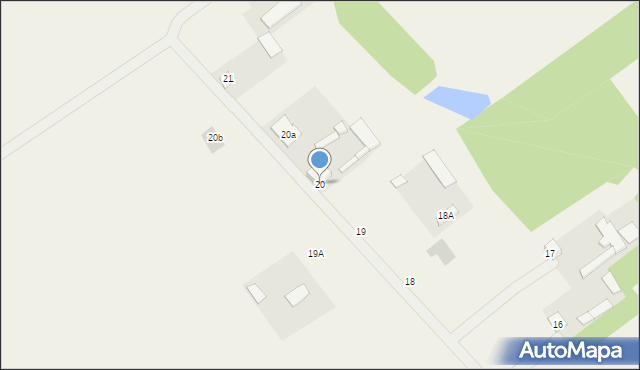 Nowy Cydzyn, Nowy Cydzyn, 20, mapa Nowy Cydzyn