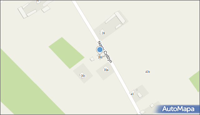 Nowy Cydzyn, Nowy Cydzyn, 39b, mapa Nowy Cydzyn