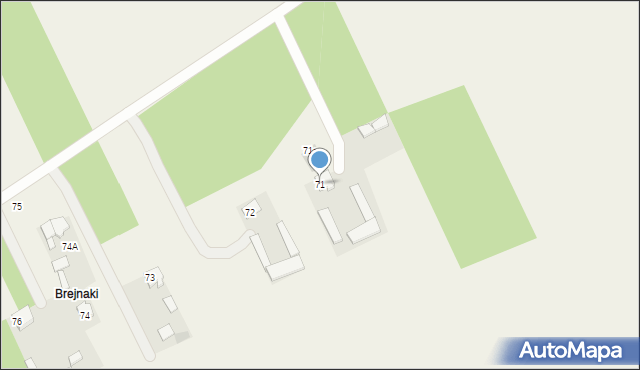 Nowy Cydzyn, Nowy Cydzyn, 71, mapa Nowy Cydzyn