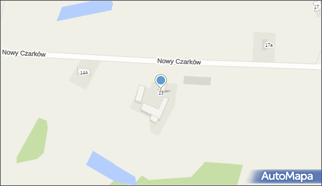 Nowy Czarków, Nowy Czarków, 13, mapa Nowy Czarków