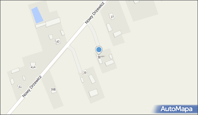 Nowy Drzewicz, Nowy Drzewicz, 38, mapa Nowy Drzewicz