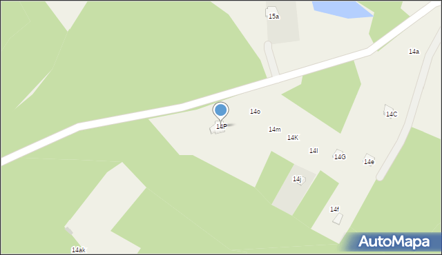 Nowy Dwór, Nowy Dwór, 14P, mapa Nowy Dwór