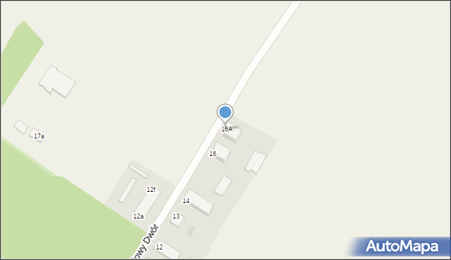 Nowy Dwór, Nowy Dwór, 16A, mapa Nowy Dwór