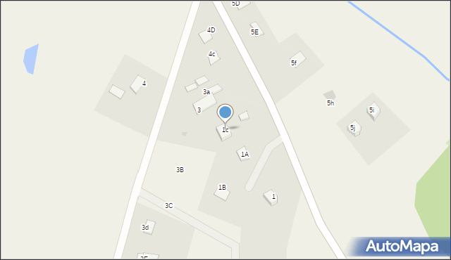 Nowy Dwór, Nowy Dwór, 1c, mapa Nowy Dwór