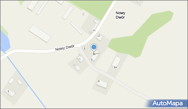 Nowy Dwór, Nowy Dwór, 9b, mapa Nowy Dwór
