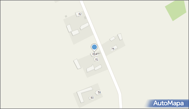 Nowy Dwór, Nowy Dwór, 61A, mapa Nowy Dwór