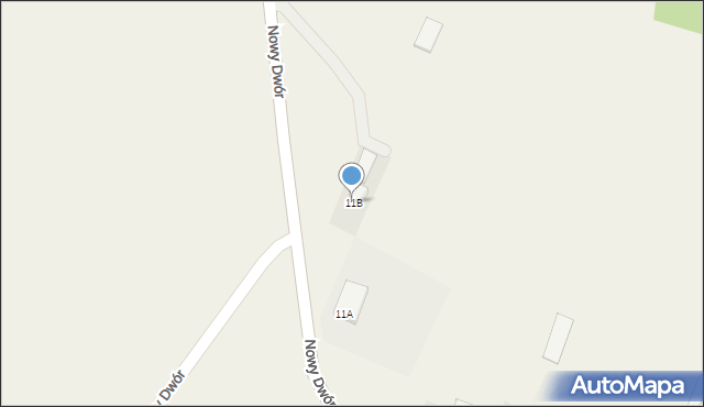 Nowy Dwór, Nowy Dwór, 11B, mapa Nowy Dwór