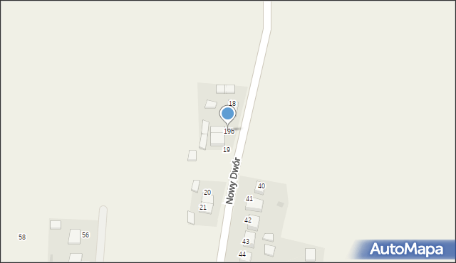 Nowy Dwór, Nowy Dwór, 19b, mapa Nowy Dwór
