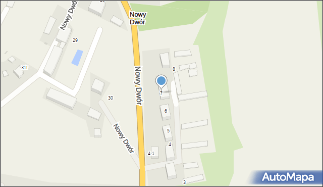 Nowy Dwór, Nowy Dwór, 7, mapa Nowy Dwór