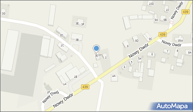 Nowy Dwór, Nowy Dwór, 3C, mapa Nowy Dwór