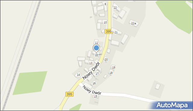 Nowy Dwór, Nowy Dwór, 12, mapa Nowy Dwór