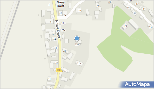 Nowy Dwór, Nowy Dwór, 25b, mapa Nowy Dwór