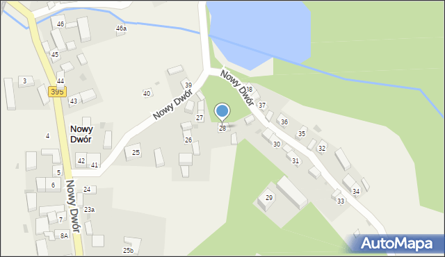 Nowy Dwór, Nowy Dwór, 28, mapa Nowy Dwór