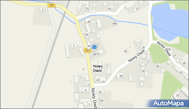 Nowy Dwór, Nowy Dwór, 43, mapa Nowy Dwór