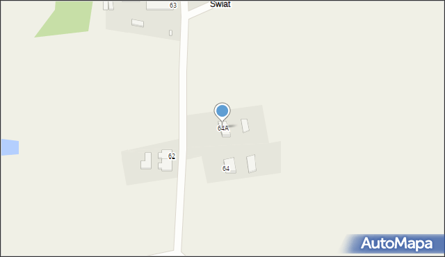 Nowy Dwór, Nowy Dwór, 64A, mapa Nowy Dwór