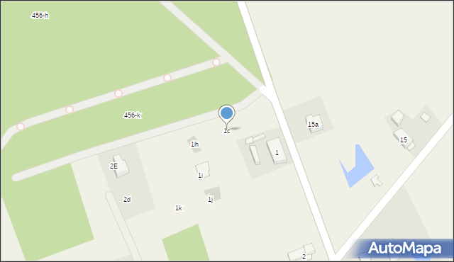 Nowy Dwór, Nowy Dwór, 1c, mapa Nowy Dwór