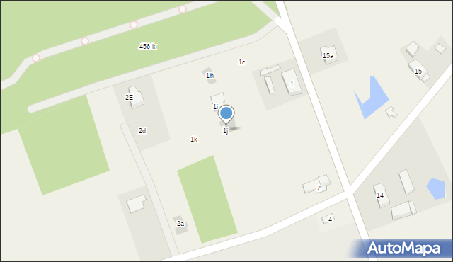 Nowy Dwór, Nowy Dwór, 1j, mapa Nowy Dwór