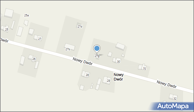 Nowy Dwór, Nowy Dwór, 27g, mapa Nowy Dwór