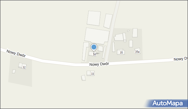 Nowy Dwór, Nowy Dwór, 34, mapa Nowy Dwór