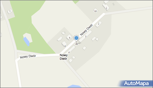 Nowy Dwór, Nowy Dwór, 4a, mapa Nowy Dwór