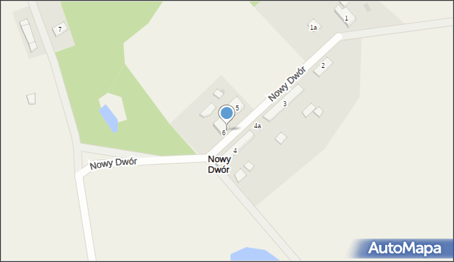 Nowy Dwór, Nowy Dwór, 6/1, mapa Nowy Dwór