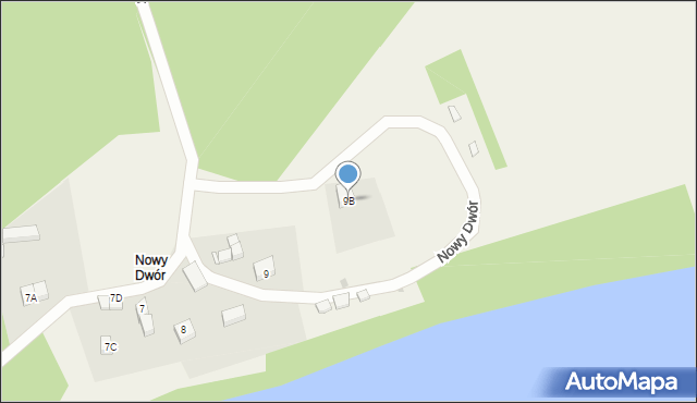 Nowy Dwór, Nowy Dwór, 9B, mapa Nowy Dwór