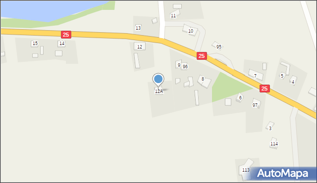 Nowy Dwór, Nowy Dwór, 12A, mapa Nowy Dwór
