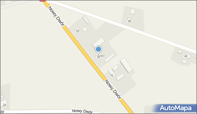 Nowy Dwór, Nowy Dwór, 32, mapa Nowy Dwór