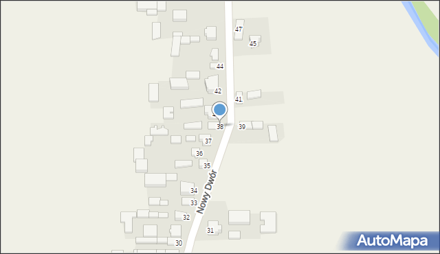 Nowy Dwór, Nowy Dwór, 38, mapa Nowy Dwór