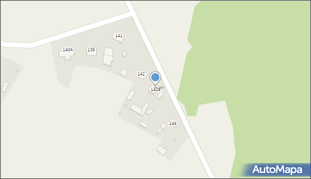 Nowy Dzików, Nowy Dzików, 142a, mapa Nowy Dzików