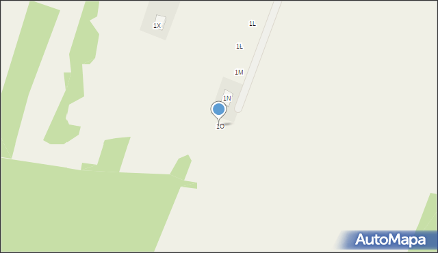 Nowy Folwark, Nowy Folwark, 1O, mapa Nowy Folwark