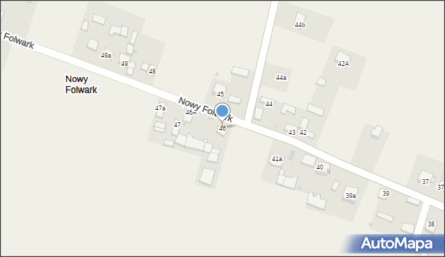 Nowy Folwark, Nowy Folwark, 46, mapa Nowy Folwark