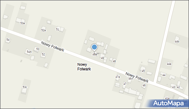 Nowy Folwark, Nowy Folwark, 49a, mapa Nowy Folwark