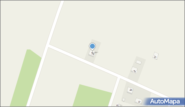 Nowy Folwark, Nowy Folwark, 5g, mapa Nowy Folwark