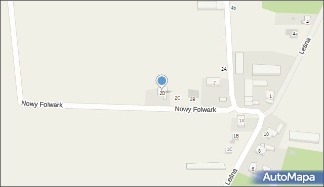 Nowy Folwark, Nowy Folwark, 2D, mapa Nowy Folwark
