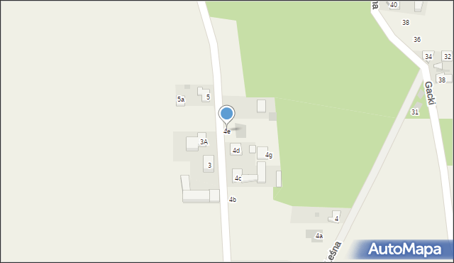 Nowy Folwark, Nowy Folwark, 4e, mapa Nowy Folwark