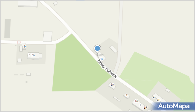 Nowy Folwark, Nowy Folwark, 2D, mapa Nowy Folwark