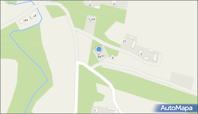 Nowy Gaj, Nowy Gaj, 8A, mapa Nowy Gaj