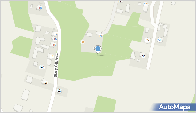 Nowy Garbów, Nowy Garbów, 57a, mapa Nowy Garbów