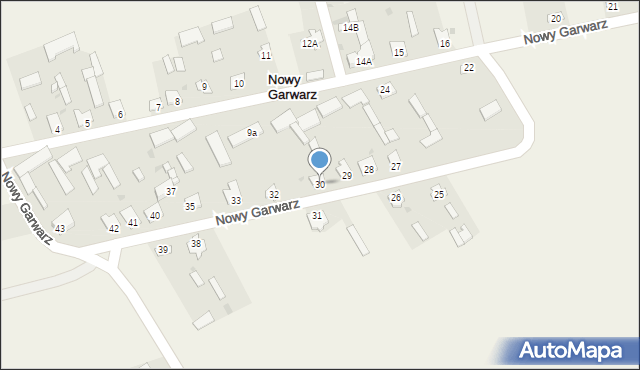 Nowy Garwarz, Nowy Garwarz, 30, mapa Nowy Garwarz