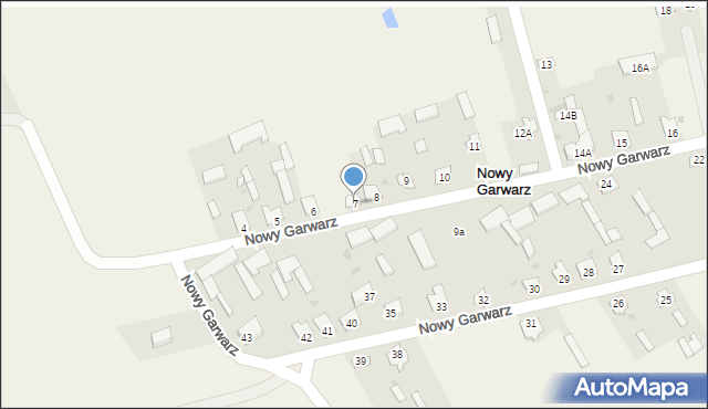 Nowy Garwarz, Nowy Garwarz, 7, mapa Nowy Garwarz