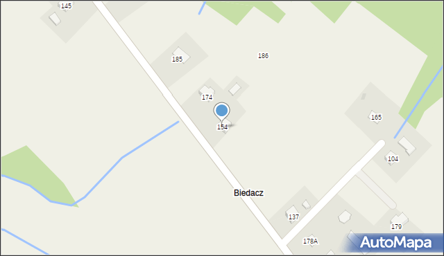 Nowy Glinik, Nowy Glinik, 154, mapa Nowy Glinik