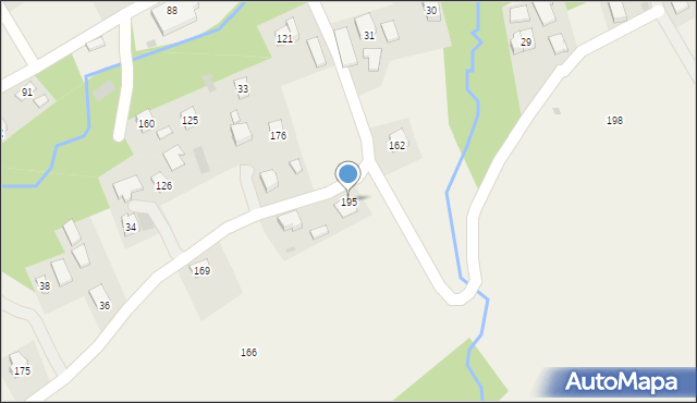 Nowy Glinik, Nowy Glinik, 195, mapa Nowy Glinik