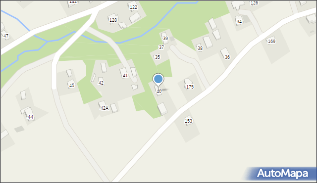 Nowy Glinik, Nowy Glinik, 40, mapa Nowy Glinik