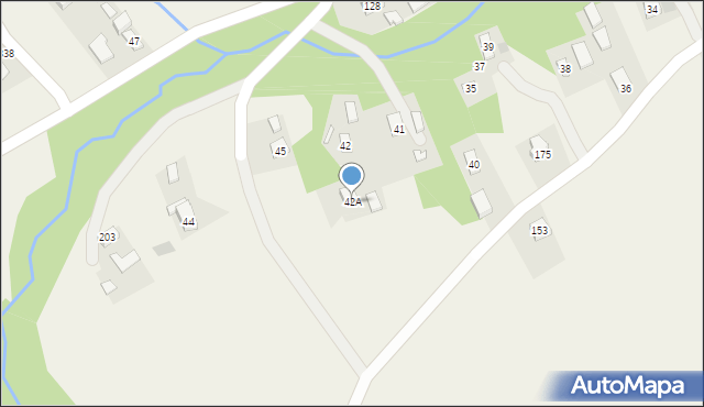 Nowy Glinik, Nowy Glinik, 42A, mapa Nowy Glinik