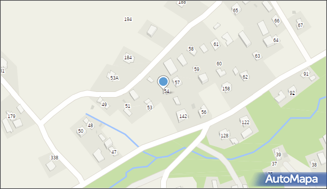 Nowy Glinik, Nowy Glinik, 55, mapa Nowy Glinik